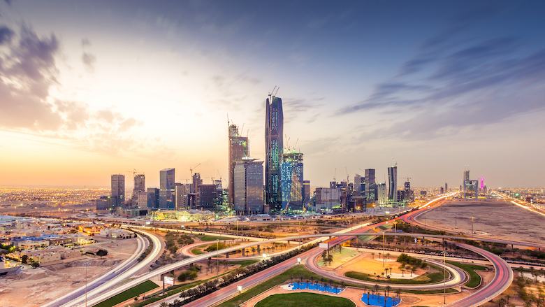 Riyadh city towers in Saudi Arabia