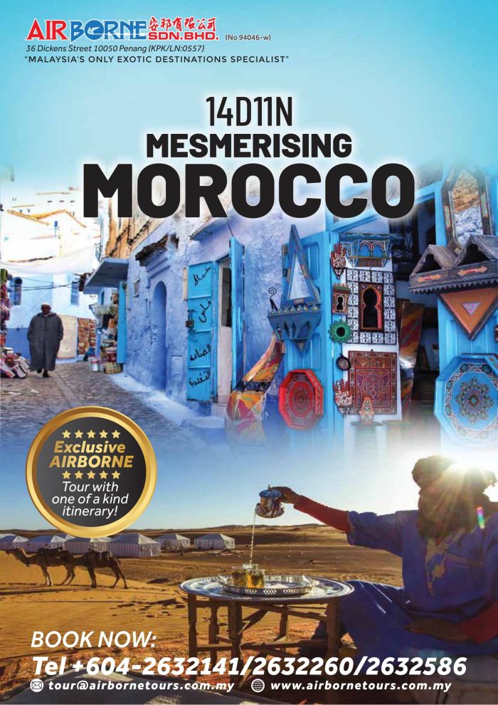 morocco tour from malaysia