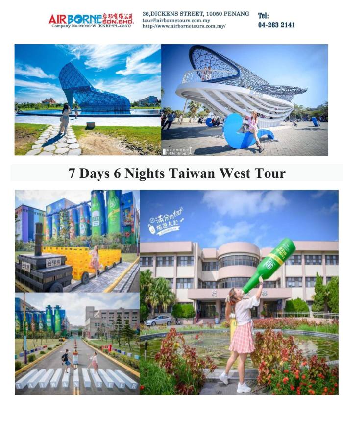 taiwan travel package malaysia