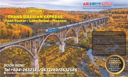 Trans Siberia Express (Ulaanbaatar - Moscow)-01